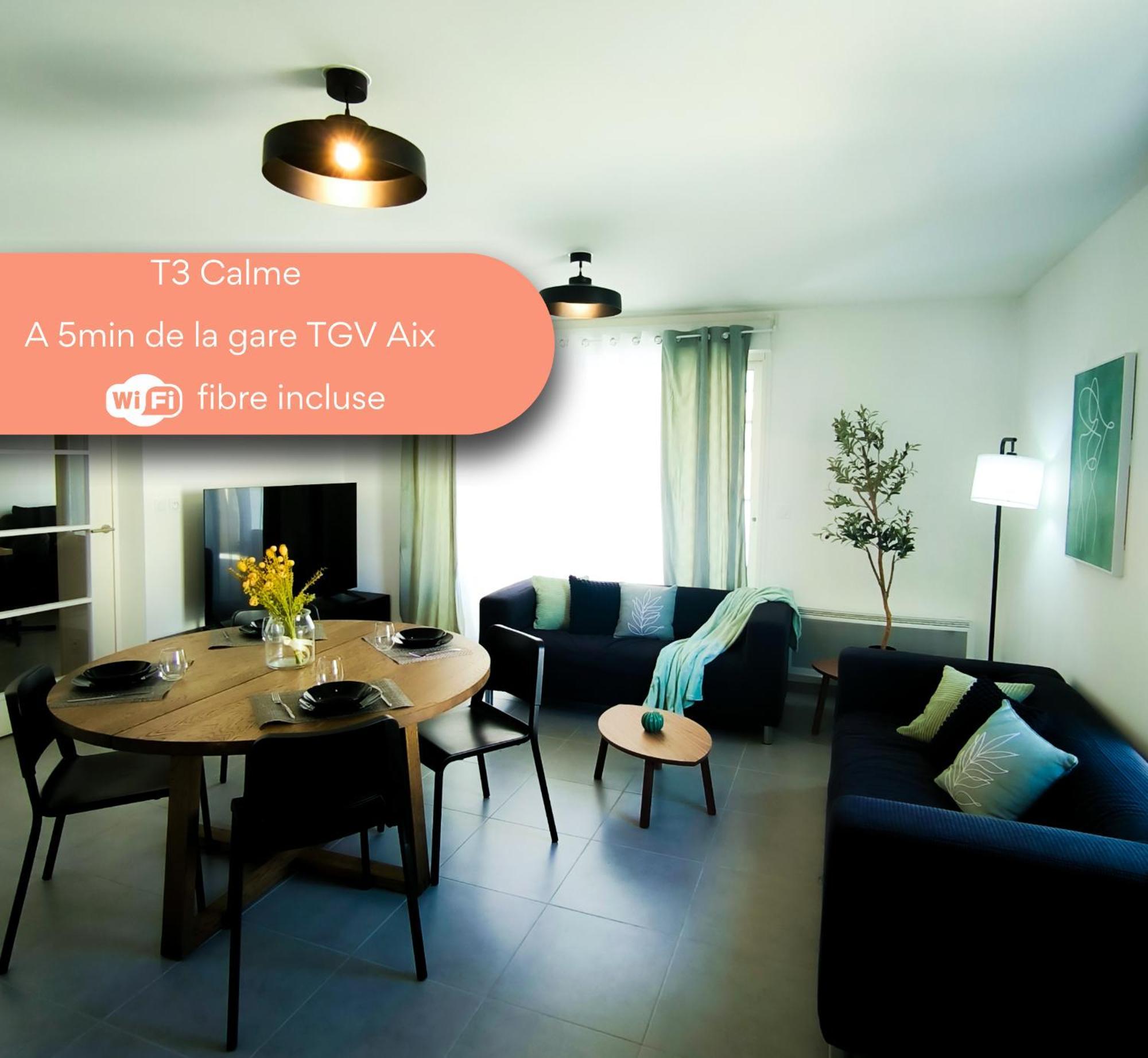 Ferienwohnung L'Instant Aixois T3 Situe A Aix La Duranne Aix-en-Provence Exterior foto