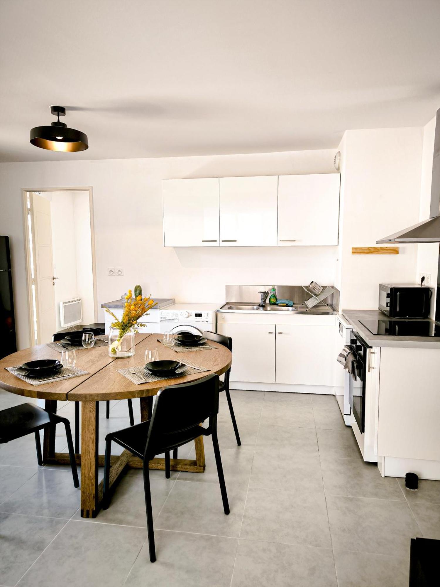 Ferienwohnung L'Instant Aixois T3 Situe A Aix La Duranne Aix-en-Provence Exterior foto