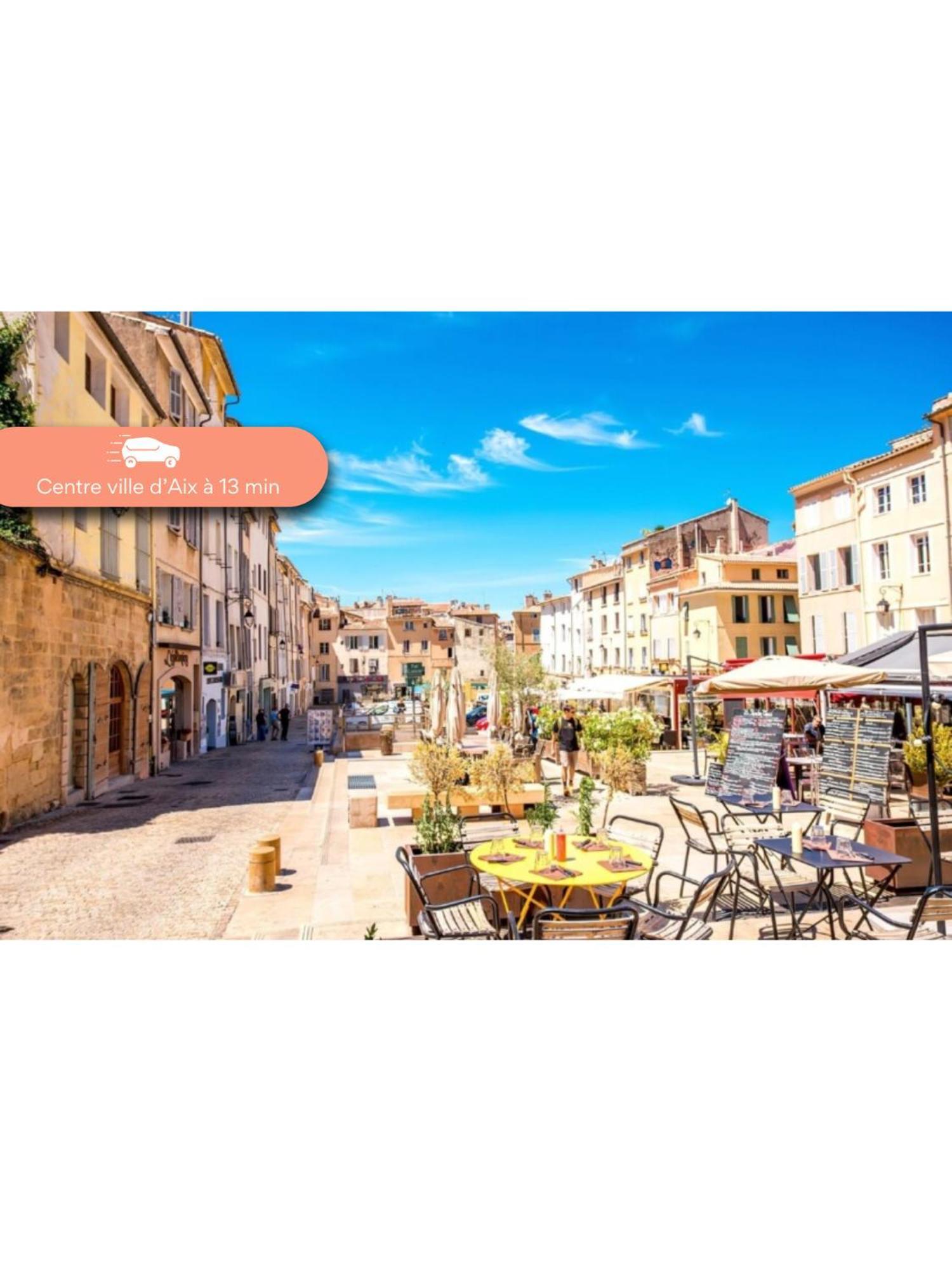 Ferienwohnung L'Instant Aixois T3 Situe A Aix La Duranne Aix-en-Provence Exterior foto